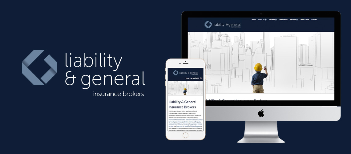 Insurance broker logo design for Liability and General Liability