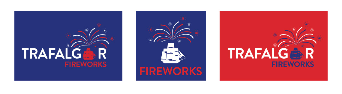 Alternative Trafalgar Fireworks Logos
