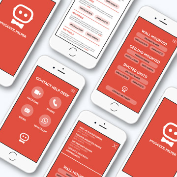 Hyjocool UX UI Design for App