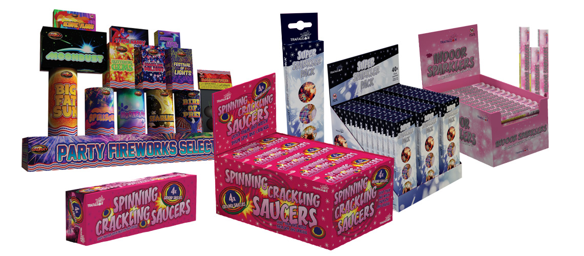 3D visual image retouching mock ups of firework products