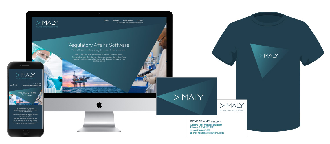 Malt IT Website design and T Shirt design