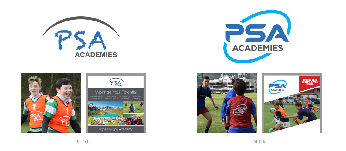 PSA Rugby Brand Identity Design