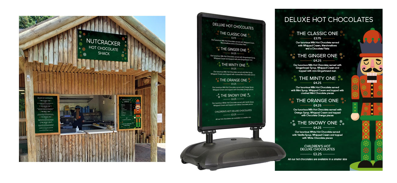 Christmas Retail Campaign for food outlets