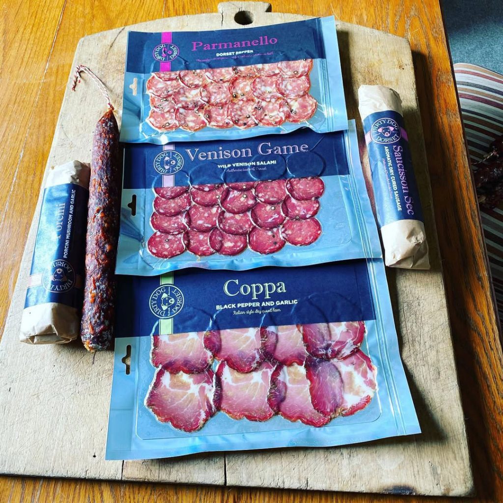 Charcuterie Pre-Sliced Label Design