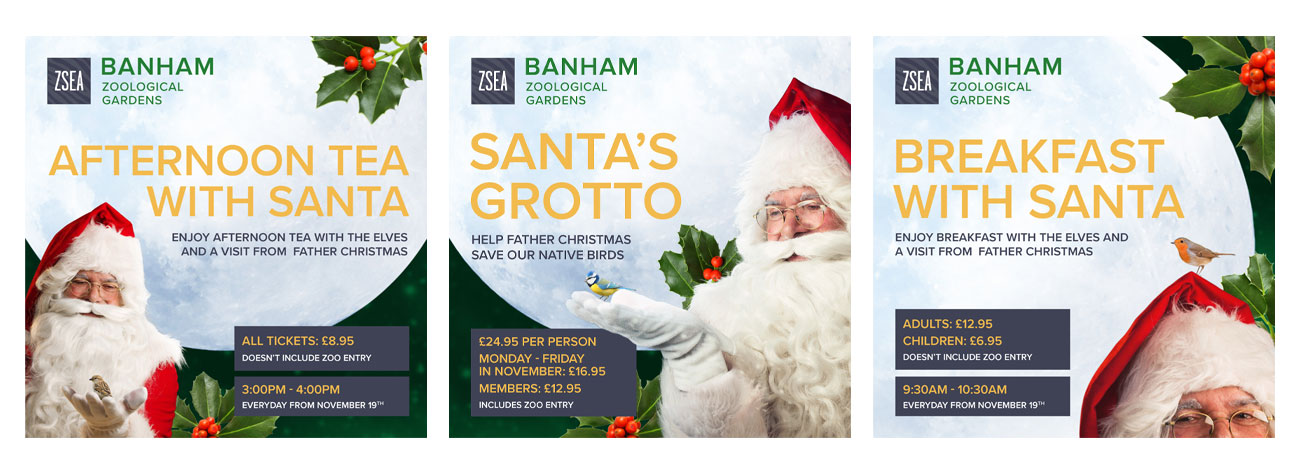 Christmas Retail Campaign social media activity