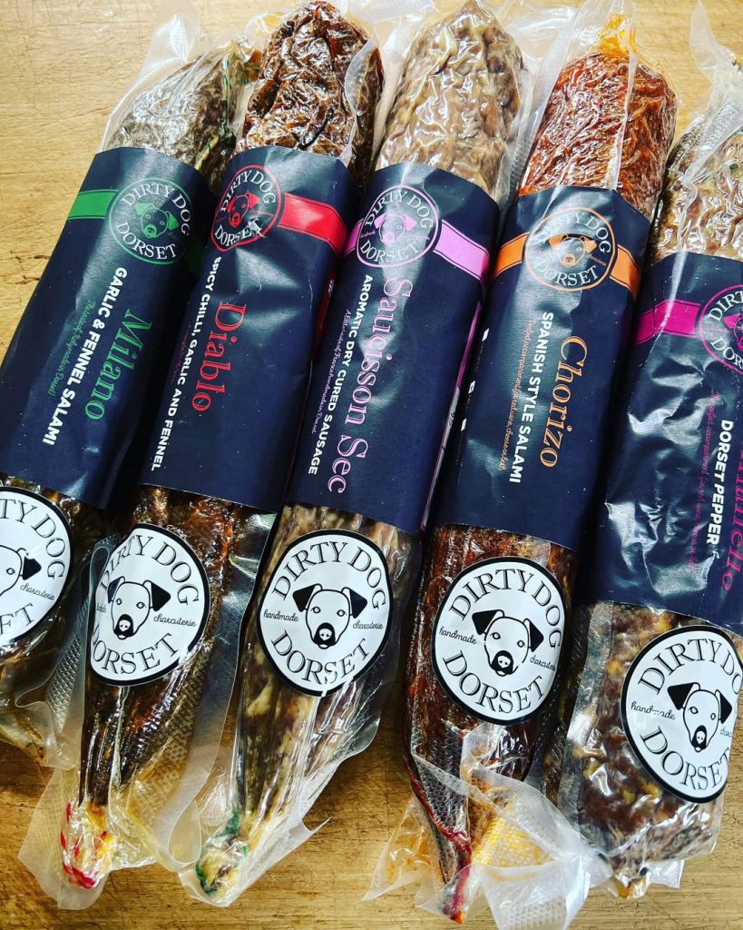 Charcuterie and cured meat Label Design