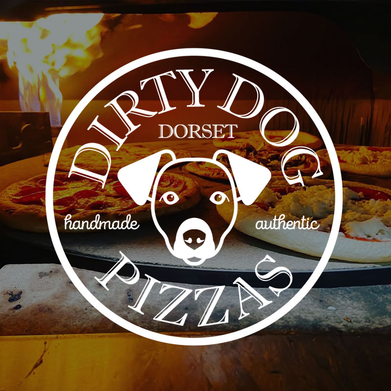 Pizza version of the logo