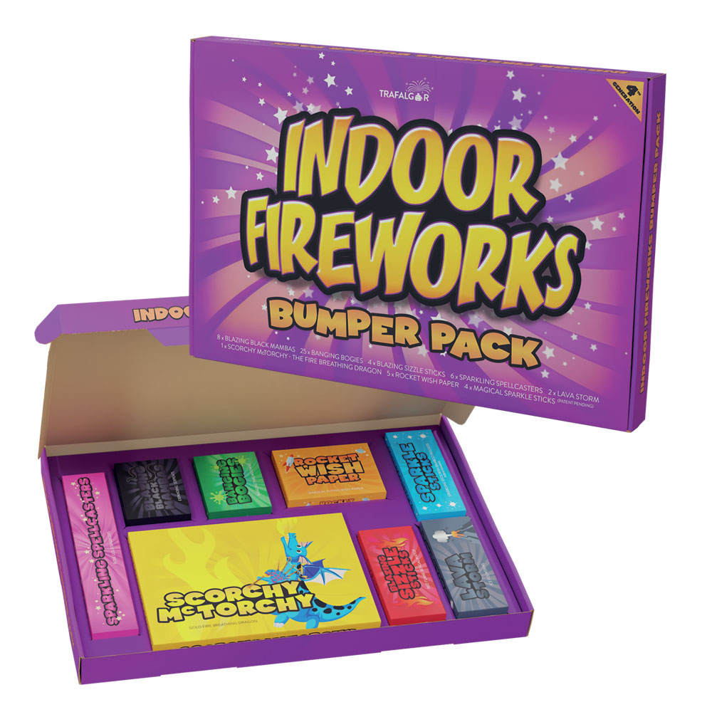 Indoor Firework Retail Packaging Design