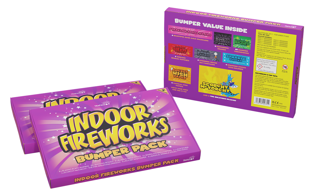 Indoor Fireworks Packaging Design