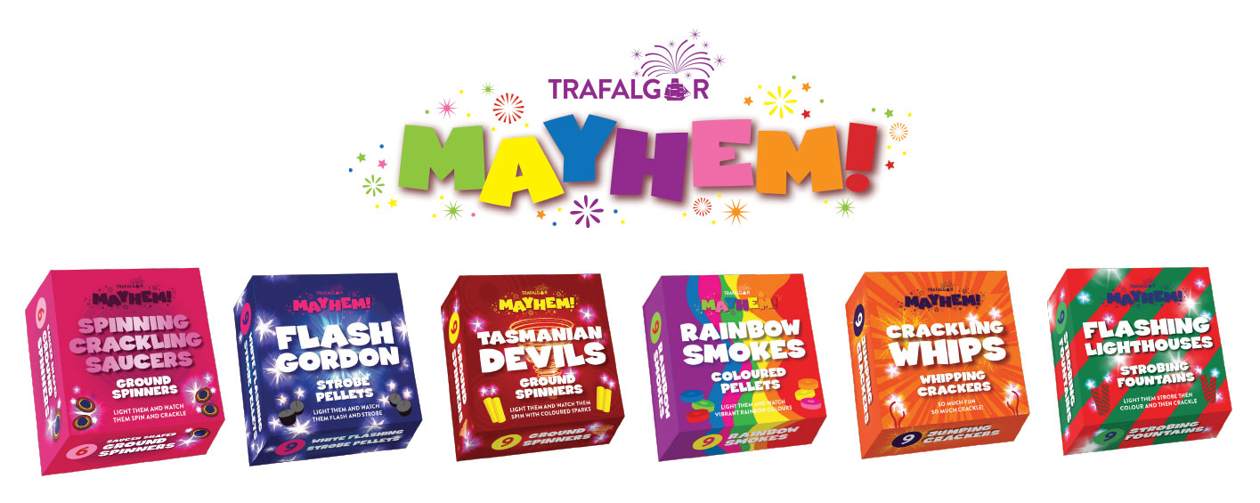 Mayhem logo design example